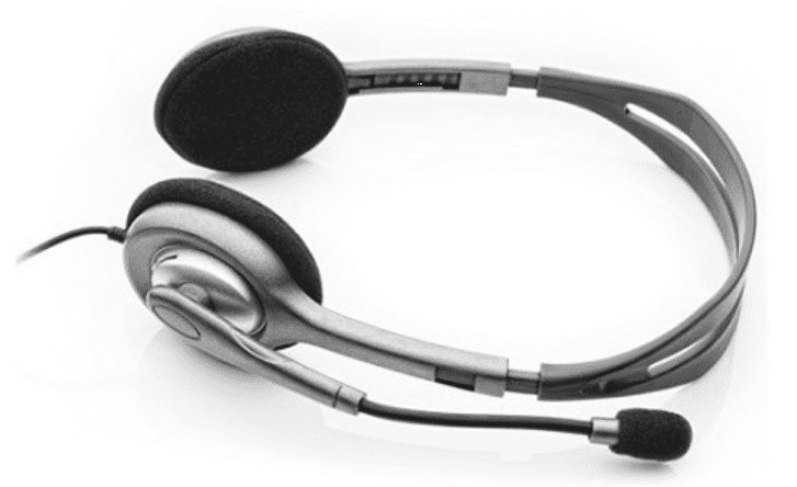 LOGITECH Stereo Headset H 111 [981-000588]
