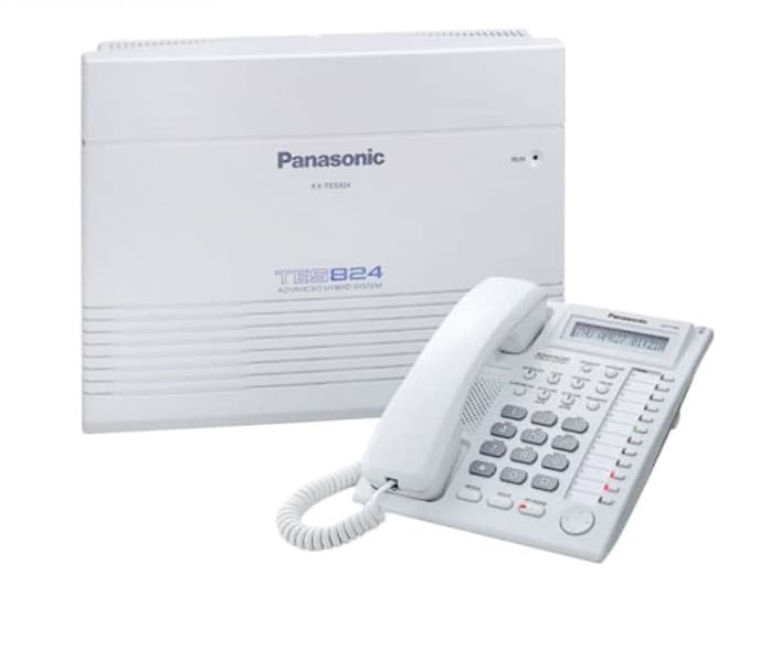 PANASONIC KX-TES824 + KX-AT7730 WITH EXTENSION CARD 24LINE