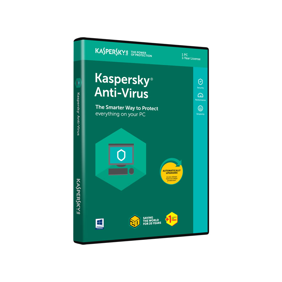 KASPERSKY Antivirus [1 User, 1 Year]