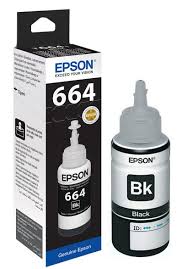 EPSON BLACK INK BOTTLE 70ML T6641