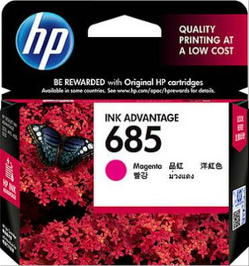 HP 685 MAGENTA INK CARTRIDGE